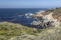 Rocky Big Sur Coast - California Royalty Free Stock Photo